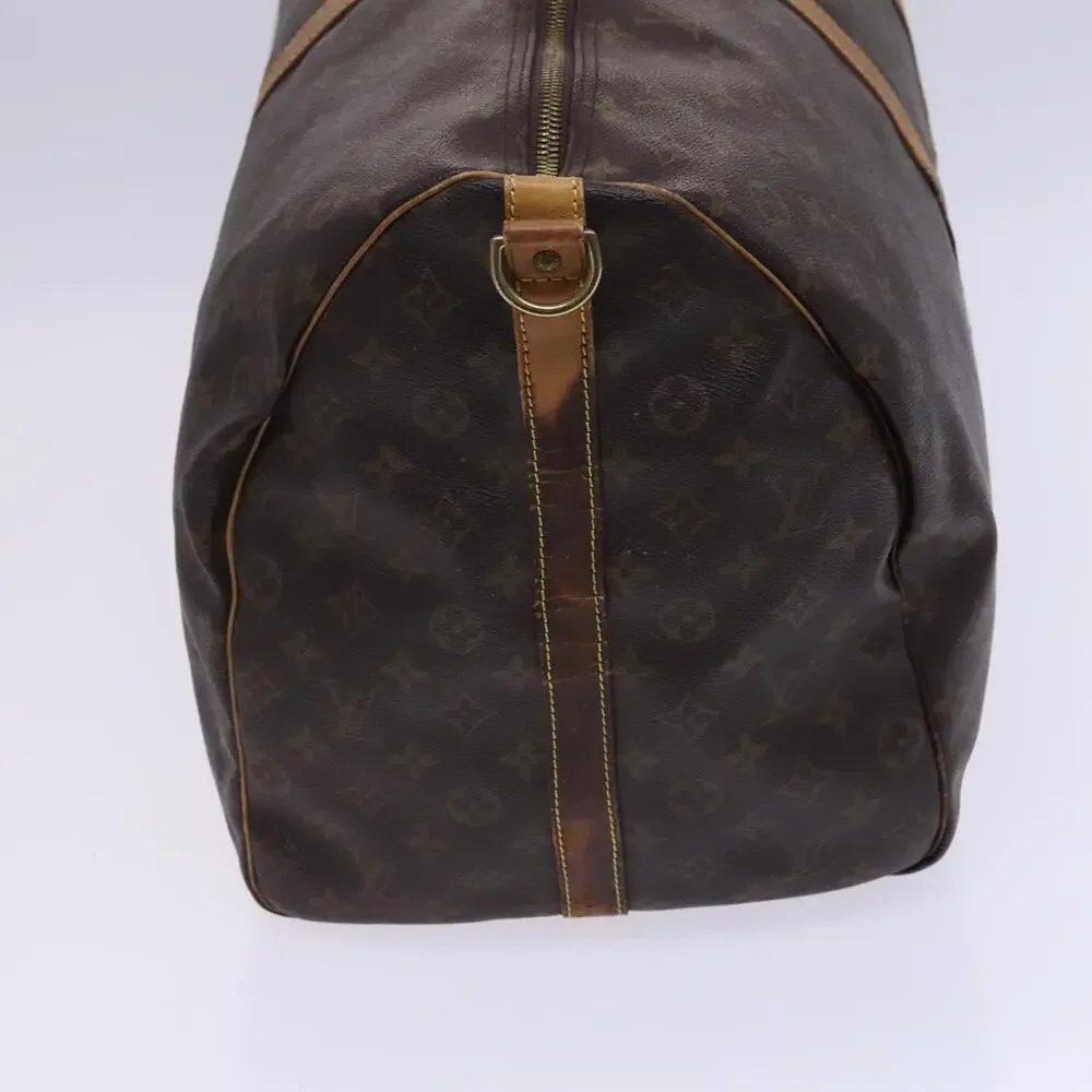 LOUIS VUITTON Monogram Keepall Bandouliere 60 Boston Bag M41412